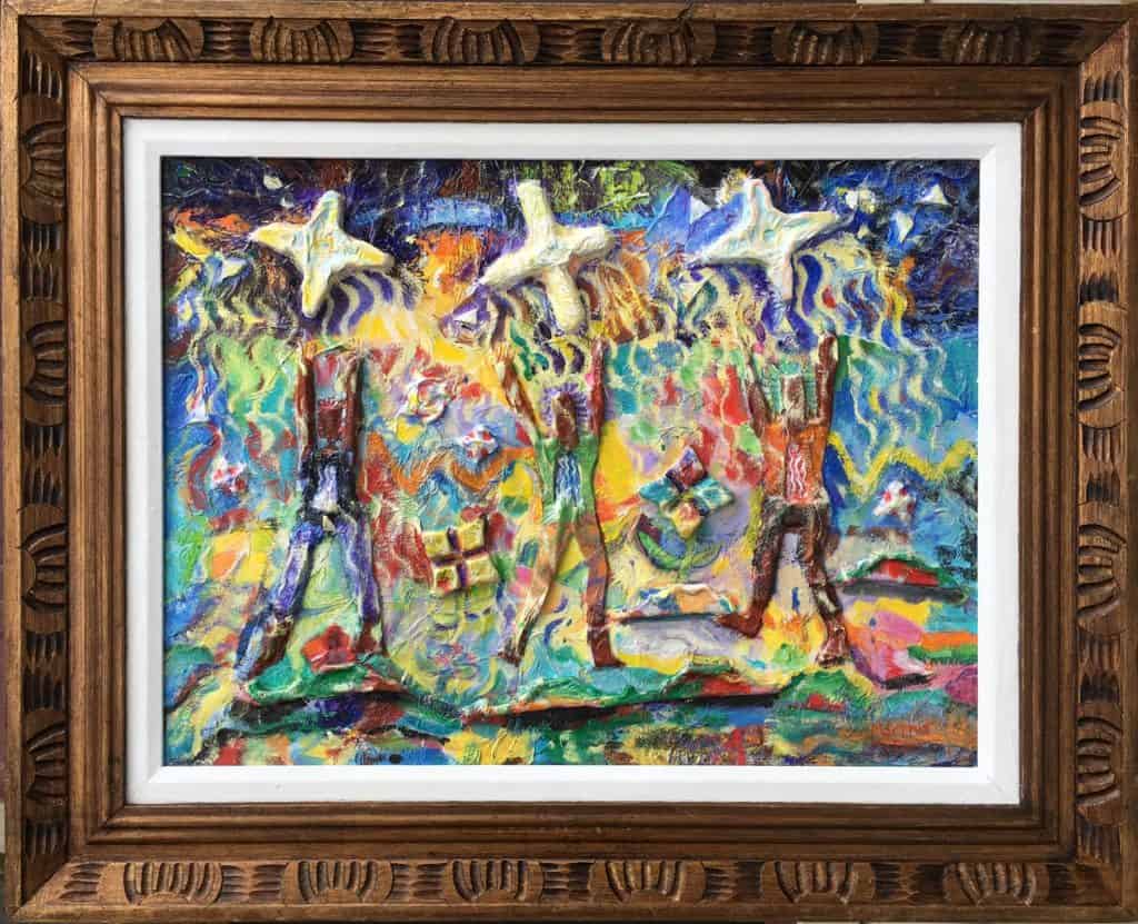 Mixed media: Dancers in the Light